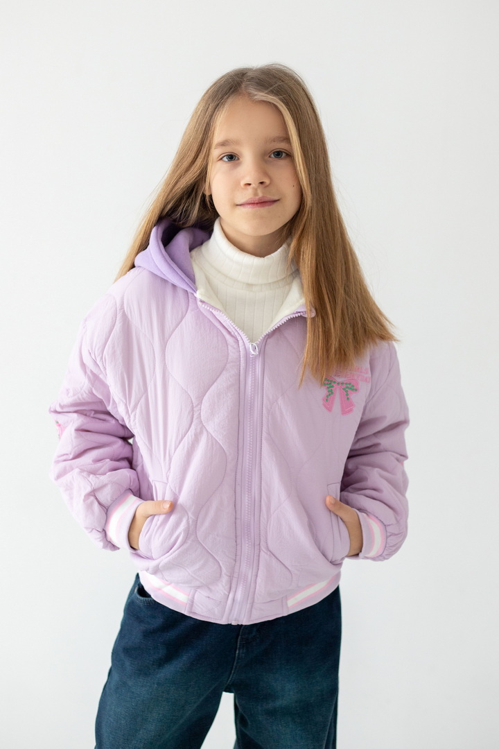 Бомбер для дівчинки